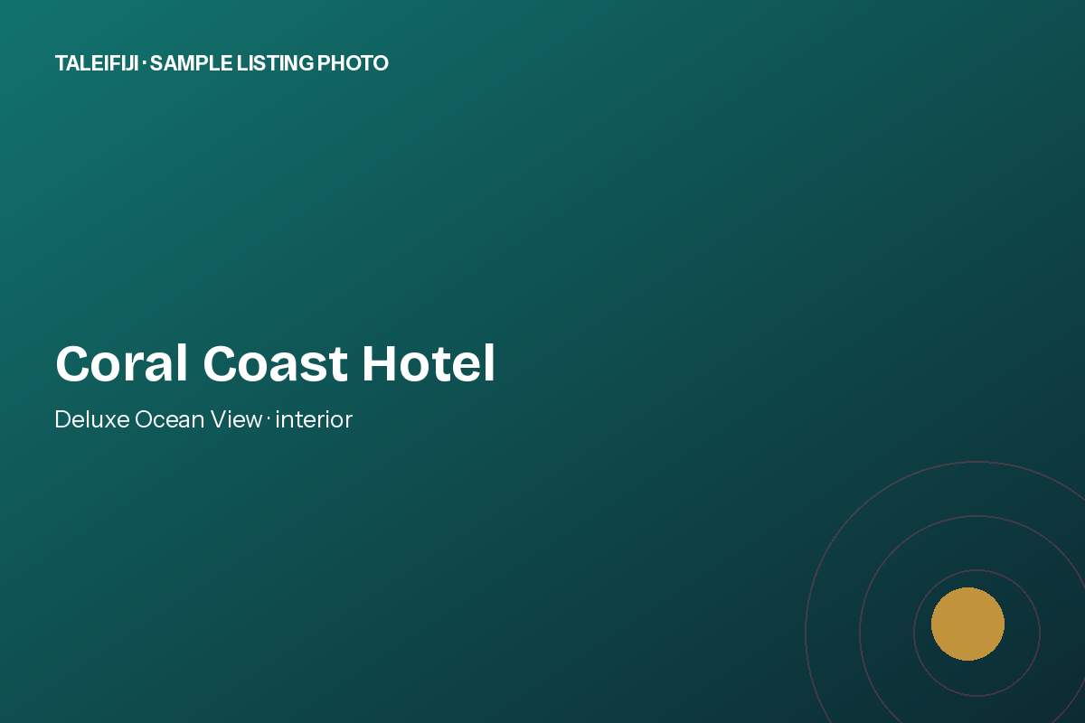 Coral Coast Hotel — Deluxe Ocean View