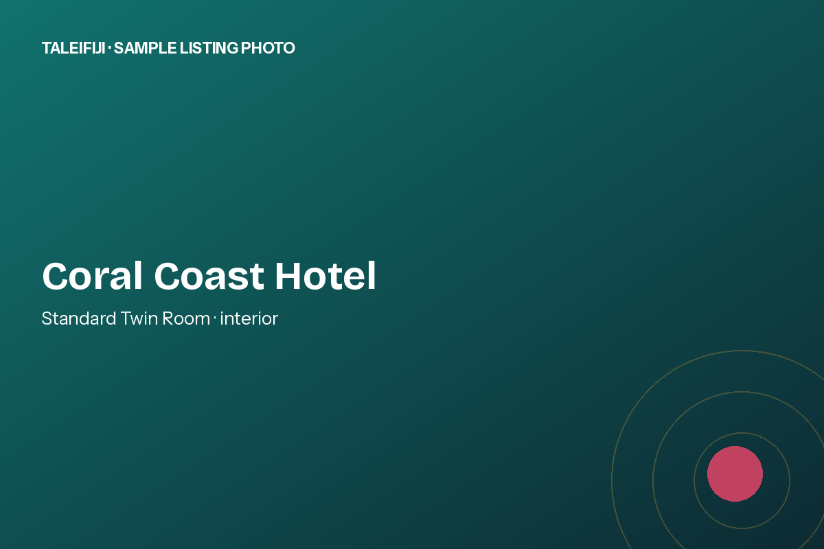 Coral Coast Hotel — Standard Twin Room